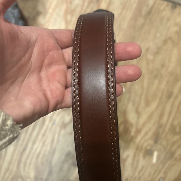 Nocona HD Xtreme Western Mens Belt Double Keepers Brown N2713302 Brown Size 46 - Picture 3 of 4